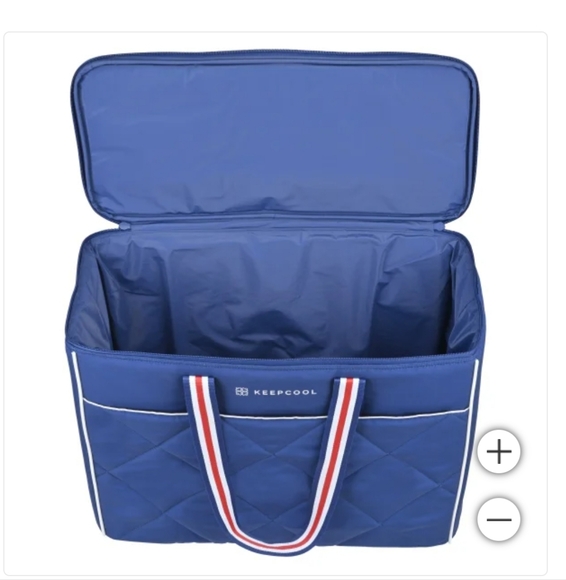 KeepCool Quilted Gemma Cooler Bags, Large and Lunch, New - Picture 3 of 9